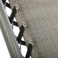 Кресло-шезлонг металлическое складное Ecodesign KPO-2 металл, текстилен серый Фото 4