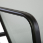 Шезлонг металлический текстиленовый Ecodesign Neapol сталь, алюминий, текстилен черный, светло-серый Фото 3