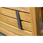 Комплект деревянной мебели JOYGARDEN Modena массив акации, олефин натуральный, темно-серый Фото 5