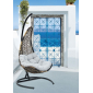 Кресло подвеcное Ecodesign Wind сталь, искусственный ротанг коричневый Фото 2