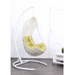 Кресло подвеcное Ecodesign Lite сталь, искусственный ротанг белый Фото 2