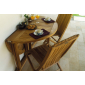 Стул деревянный складной Giardino Di Legno Savana Onda тик Фото 4