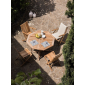 Стул деревянный складной Giardino Di Legno Savana Onda тик Фото 5