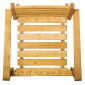 Кресло деревянное ACACIA Caro массив робинии натуральный Фото 5
