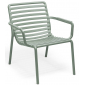 Лаунж-кресло пластиковое Nardi Doga Relax стеклопластик мятный Фото 1