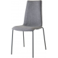 Стул с обивкой Scab Design Mannequin Pop 4 legs сталь, технополимер, ткань антрацит, серый Фото 1