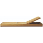 Лежак деревянный Ethimo Essenza сталь, тик натуральный Фото 1