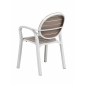 Кресло пластиковое Nardi Palma полипропилен белый, тортора Фото 13