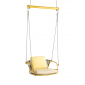 Качели плетеные Scab Design Lisa Swing сталь, морской канат желтый, серебристый Фото 4