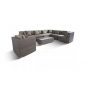 Комплект плетеной мебели 4SIS Беллуно алюминий, искусственный ротанг, ткань серо-коричневый Фото 10