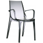 Кресло прозрачное Scab Design Vanity поликарбонат дымчатый Фото 1