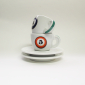 Кофейные пары для эспрессо Ancap Edex фарфор деколь Biliardo Фото 3