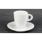 Кофейная пара для двойного эспрессо Ancap Galileo фарфор белый Фото 3