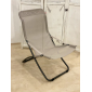 Кресло-шезлонг металлическое складное Fiam Fiesta XL алюминий, текстилен Фото 15