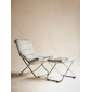 Кресло-шезлонг металлическое складное Fiam Fiesta Soft алюминий, олефин Фото 8
