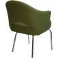 Кресло с обивкой Beon A621 металл, кашемир зеленый Фото 4