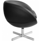 Кресло дизайнерское Beon A686 металл, экокожа черный Фото 3