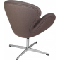 Кресло с обивкой Beon Swan (Arne Jacobsen) A062 металл, кашемир серый Фото 4