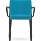 Кресло пластиковое с обивкой PEDRALI Volt стеклопластик, ткань Фото 1