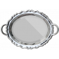 Зеркало настенное Qeeboo Plateau Miroir полиэтилен, зеркало серебристый Фото 6