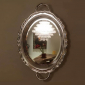 Зеркало настенное Qeeboo Plateau Miroir полиэтилен, зеркало серебристый Фото 10