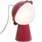 Светильник пластиковый настольный Qeeboo Daisy IN поликарбонат красный, полупрозрачный Фото 4
