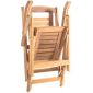 Кресло деревянное складное WArt Pukka ироко Фото 3
