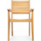 Кресло деревянное WArt Stock ироко Фото 3