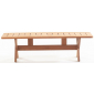 Скамейка деревянная WArt Focus Bench 180 ироко Фото 2