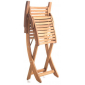Кресло деревянное складное WArt Mane K ироко Фото 3