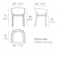 Кресло пластиковое Vondom Africa Basic полипропилен, стекловолокно белый Фото 2