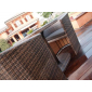 Комплект плетеной мебели Uniko Bora Bora алюминий, искусственный ротанг, ткань коричневый, темно-коричневый Фото 4