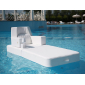 Кресло плавающее TRONA Trona Luxury экокожа белый Фото 1