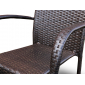 Комплект плетеной мебели Astella Furniture Сохо сталь, искусственный ротанг, ткань коричневый Фото 4