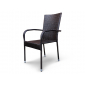 Комплект плетеной мебели Astella Furniture Лион сталь, искусственный ротанг, ткань коричневый Фото 4
