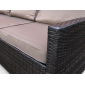 Комплект плетеной мебели Astella Furniture Компани сталь, искусственный ротанг, ткань коричневый Фото 9