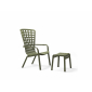 Лаунж-кресло пластиковое Nardi Folio стеклопластик агава Фото 16