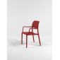Кресло пластиковое Nardi Bora стеклопластик красный Фото 5