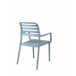 Кресло пластиковое Nardi Costa стеклопластик голубой Фото 7