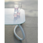 Столик стеклянный кофейный Nardi Loto Relax 95 стекло, алюминий белый Фото 9