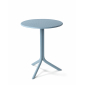 Комплект пластиковой мебели Nardi Step Costa Bistrot стеклопластик голубой Фото 5