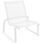 Комплект пластиковой мебели Siesta Contract Pacific Lounge стеклопластик, текстилен белый Фото 6