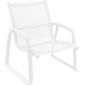 Комплект пластиковой мебели Siesta Contract Pacific Lounge стеклопластик, текстилен белый Фото 8