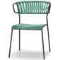 Кресло плетеное Scab Design Lisa Filo сталь, роуп антрацит, ментоловый Фото 4