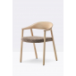 Кресло деревянное с обивкой PEDRALI Hera ясень, ткань беленый ясень Фото 7