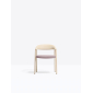 Кресло деревянное с обивкой PEDRALI Hera ясень, ткань беленый ясень Фото 12