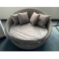 Лаунж-диван плетеный Tagliamento Shell алюминий, искусственный ротанг, акрил Фото 2