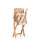 Кресло деревянное складное WArt Samba K ироко Фото 2