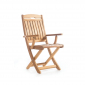 Кресло деревянное складное WArt Maya SK ироко Фото 4