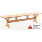 Скамейка деревянная WArt Focus Bench 200 ироко Фото 1